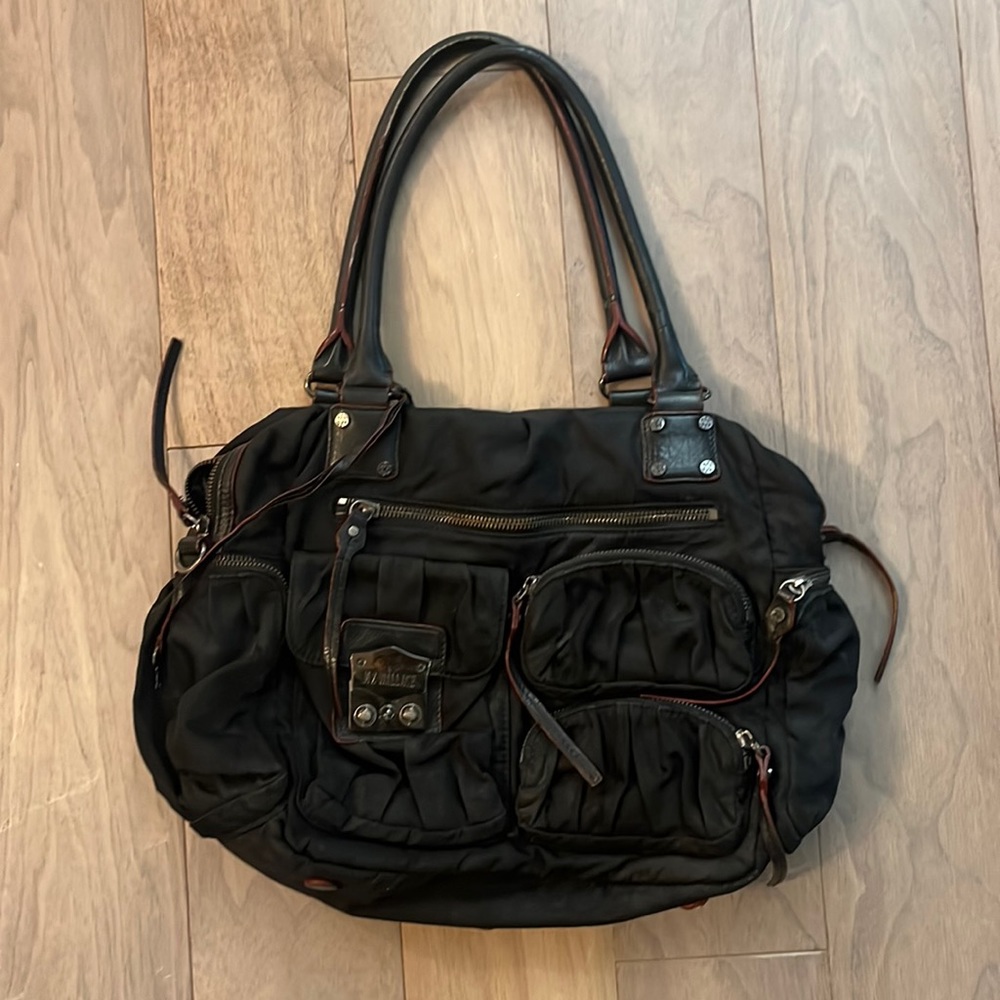 MZ Wallace black nylon bag
